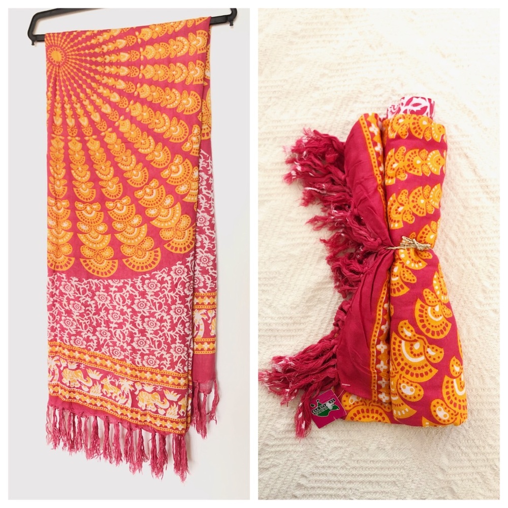NWT: Cover Up/Sarong/Wrap/Scarf from BALI🌴🌺